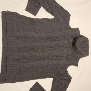 American Eagle Outfit womens grey turtleneck L